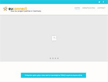 Tablet Screenshot of euconnect.org